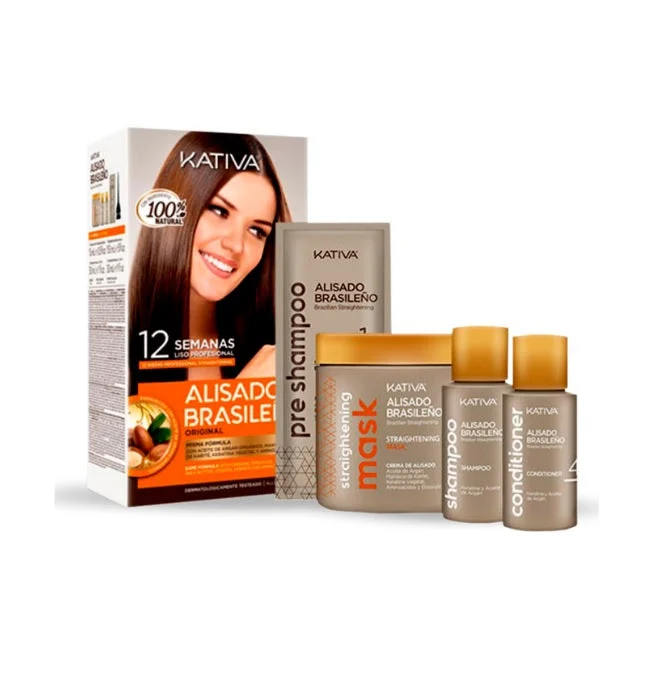 Kit lisciante brasiliano Kativa 225 ml