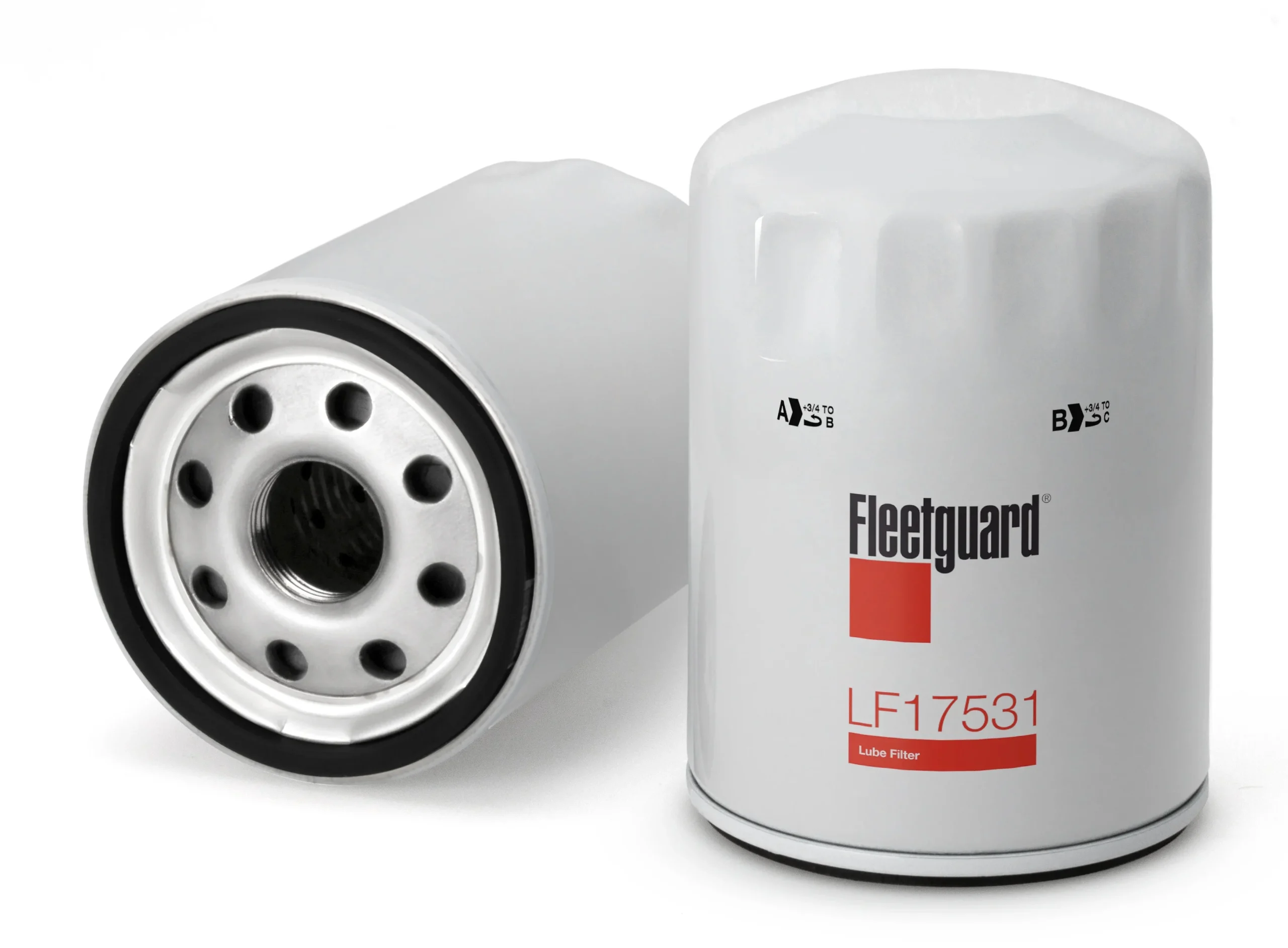 Fleetguard LF17531 Oil Filter Cellulose Spin-on