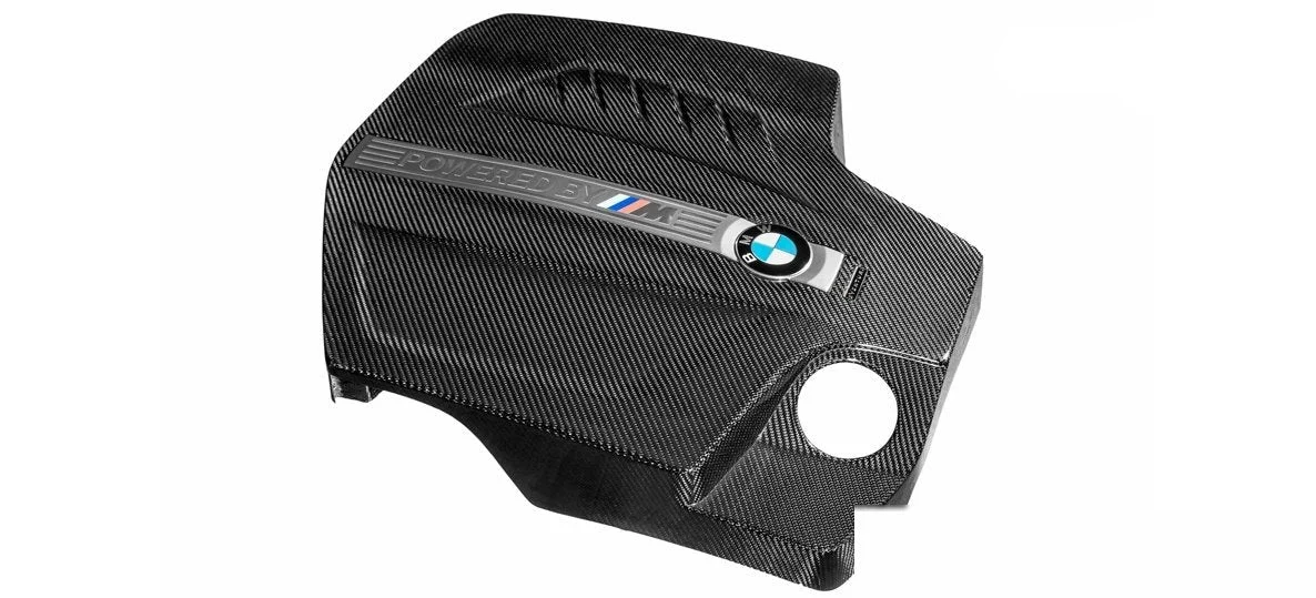 Eventuri Black Carbon Fiber Engine Cover for BMW M2 2016-2018