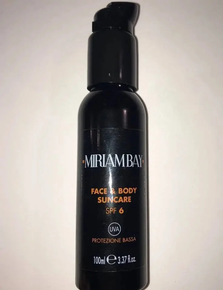 Miriam Bay Miriam Bay Viso E Corpo Protezione Solare Spf 6 100 Ml