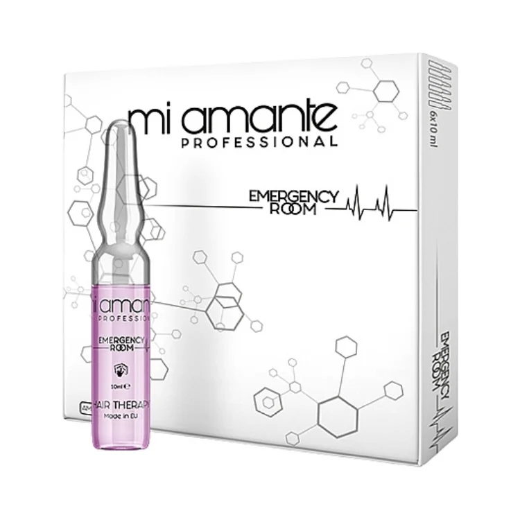 Mi Amante Professional Emergency Room maschera rivitalizzante in fiale 6x10 ml