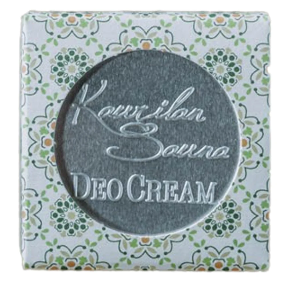 Kaurilan sauna Vegan Deodorante in crema da viaggio Limone e Tea Tree (35 g)