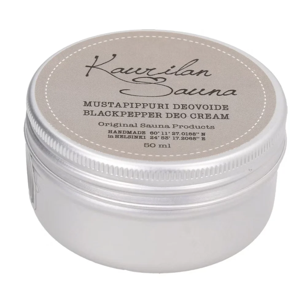 Kaurilan sauna Crema Deodorante Pepe Nero (50 ml)