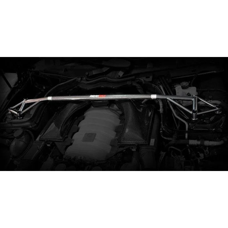 RennTech Carbon Fiber Front Strut Brace For Mercedes-Benz W204 C63 AMG 2008-2014