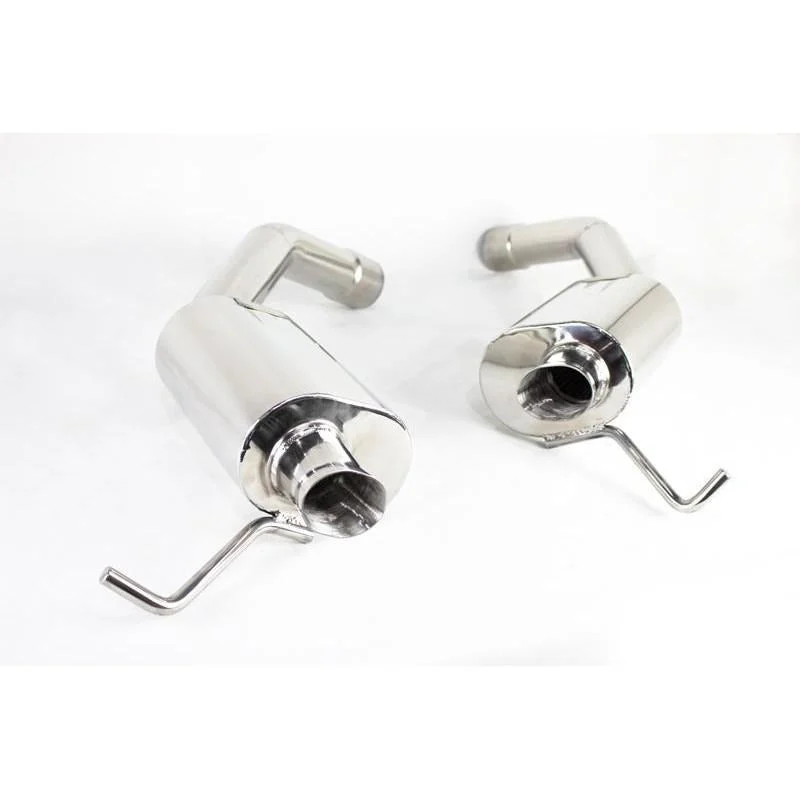 RennTech Exhaust Stainless Steel Sport Muffler For Mercedes-Benz S212 E 63 AMG Biturbo