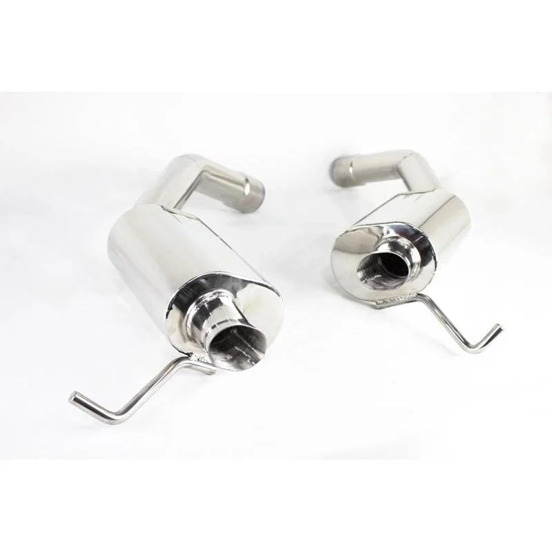 RennTech Exhaust Stainless Steel Muffler For Mercedes-Benz W212 E 550 Biturbo