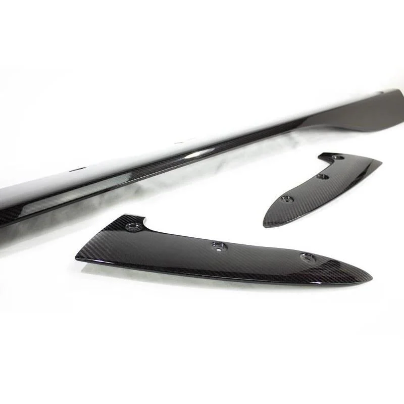 RennTech Aero Carbon Fiber Side Skirts For Mercedes-Benz C197 SLS AMG GT 2011-2014