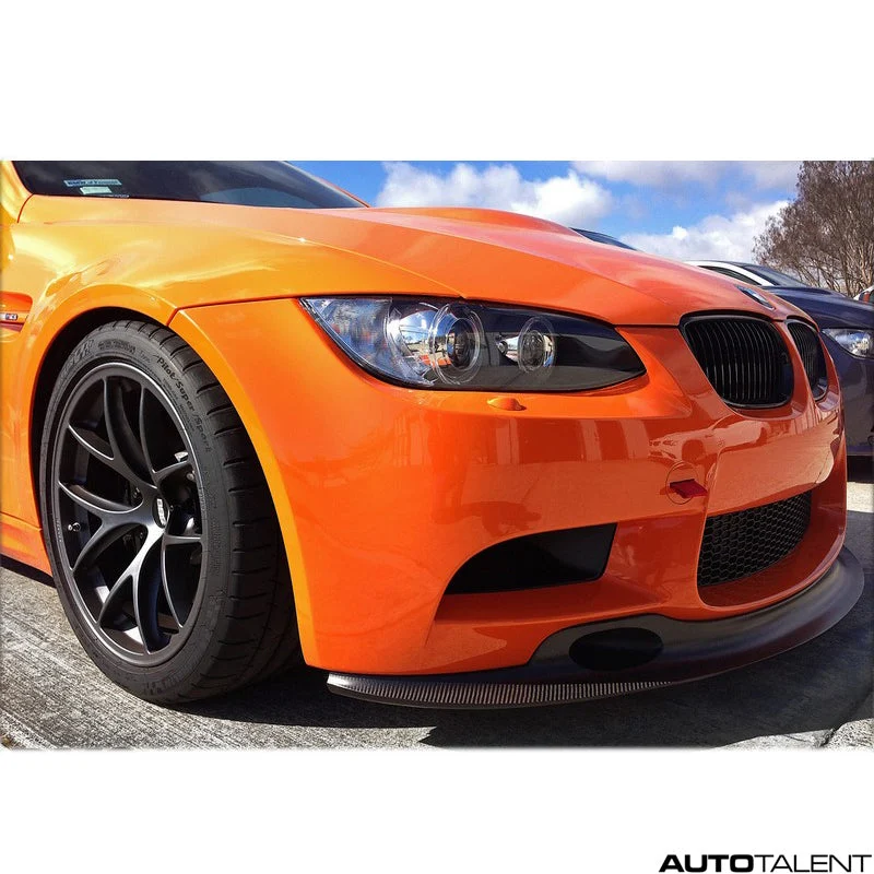 RKP Shorty Front Lip With Ducts 2x2 Weave - Bmw E9x M3 Clubsport 2008-2013