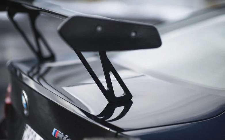RKP High Wing Mount Set Satin Black - BMW M4 GTS 2016