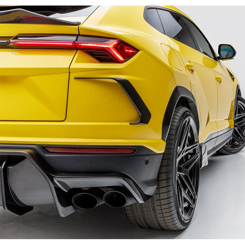 Vorsteiner Rampante Edizione Aero Rear Air Ducts Carbon Fiber PP 2X2 Glossy Lamborghini Urus 2018-2020