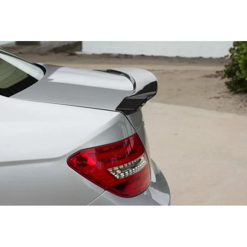 RennTech Carbon Fiber Deck Lid Spoiler For Mercedes-Benz W204 C350 2008-2014
