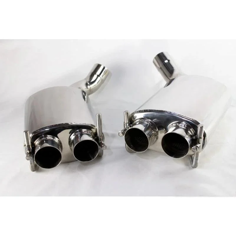 RennTech Exhaust Stainless Steel Muffler For Mercedes-Benz C216 CL 600