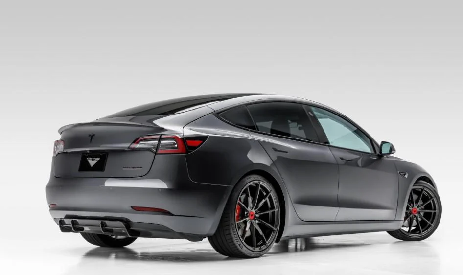 Vorsteiner Volta Aero Rear Diffuser Carbon Fiber For Tesla Model 3 2017-2022