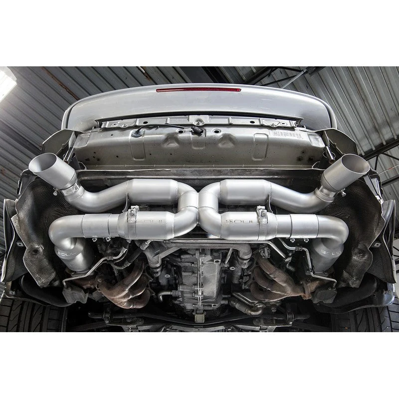 Soul Performance Sport X-Pipe Exhaust System For Porsche 997.1 Turbo