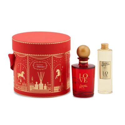 Teatro fragranze uniche Set Cappelliera LOVE Sticks 250 ml + Ricarica 250 ml