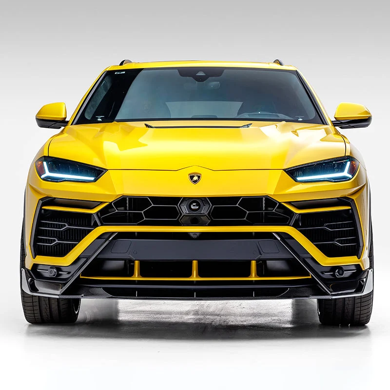 Vorsteiner Rampante Edizione Aero Front Spoiler Carbon Fiber PP 2x2 Glossy Lamborghini Urus 2018-2020