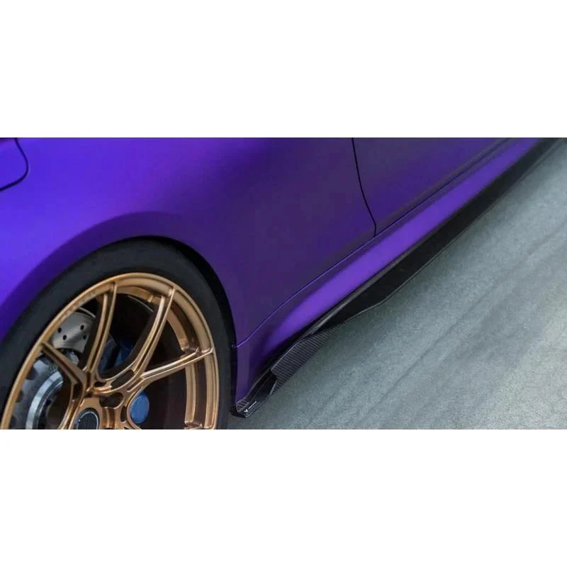 Vorsteiner VRS GTS-V 2x2 Carbon Fiber PP Side Skirts For BMW M3, M4 F8x 2015-2021