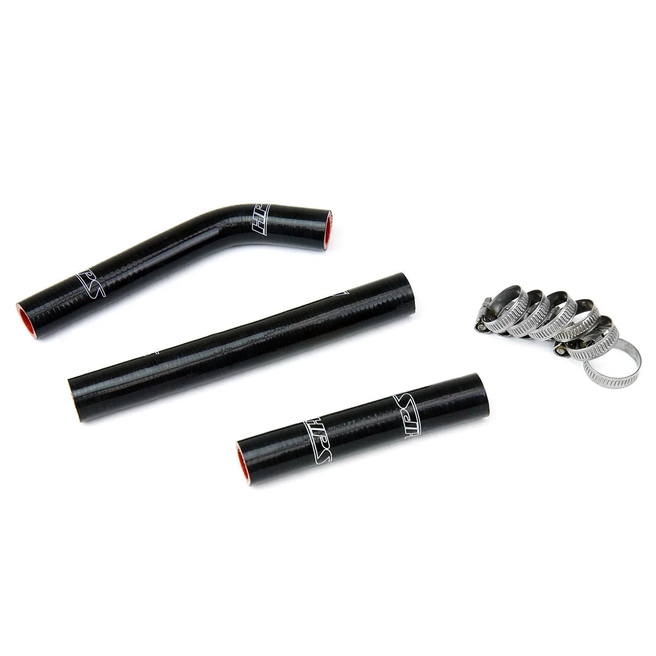 HPS Black Reinforced Silicone Radiator Hose Kit for KTM 07-10 125SX 144SX 150SX
