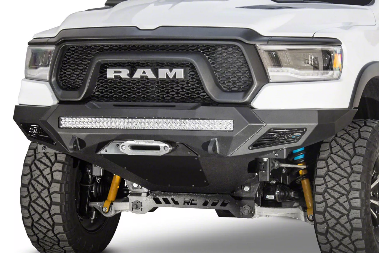 Addictive Desert Designs Stealth Fighter Winch Front Bumper (19-24 RAM 1500 Rebel, Excluding EcoDiesel)
