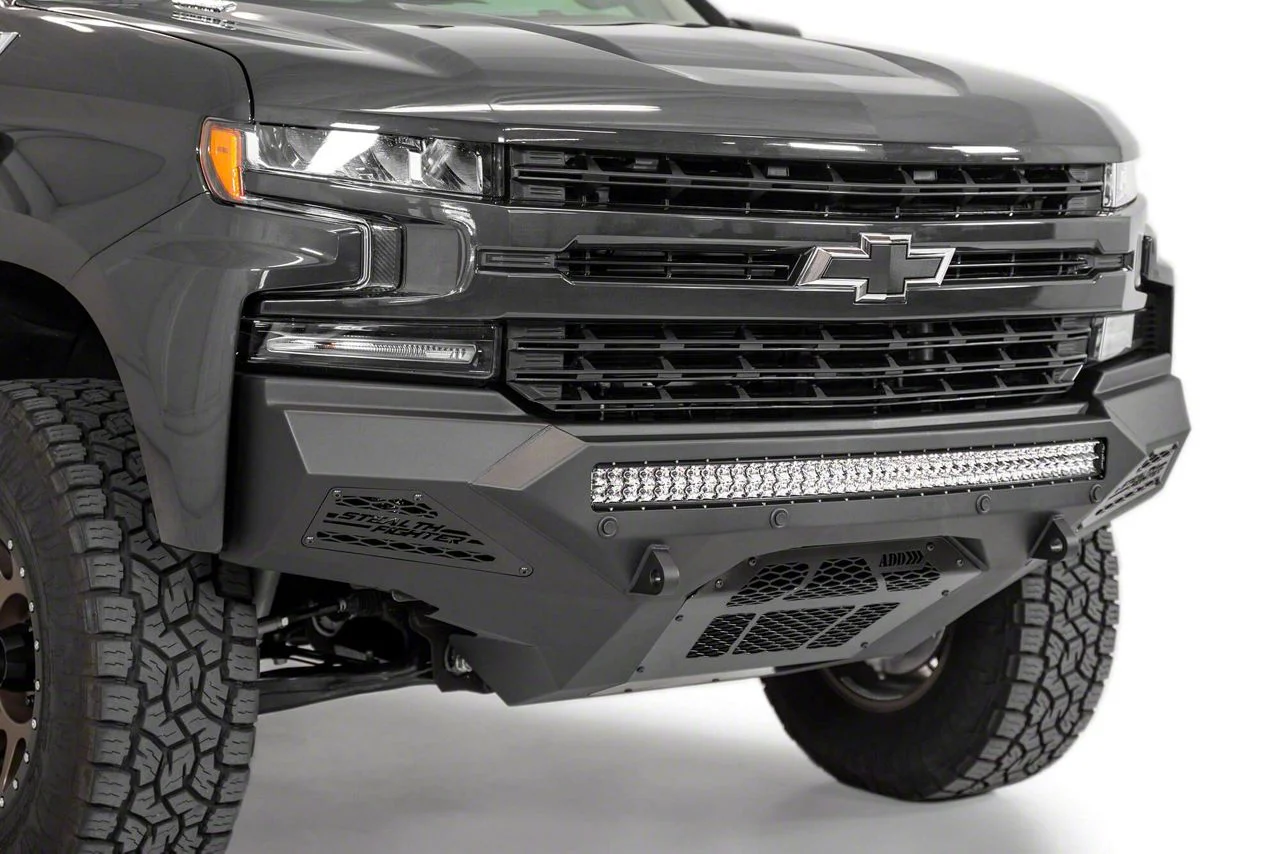 Addictive Desert Designs Stealth Fighter Front Bumper (19-21 Silverado 1500)