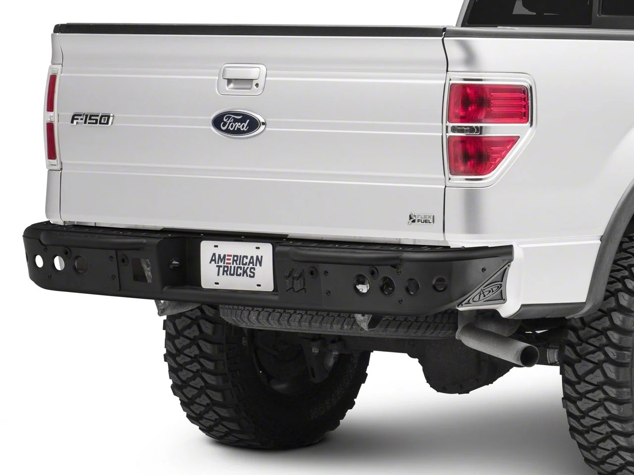 Addictive Desert Designs Venom Rear Bumper; Pre-Drilled for Backup Sensors (09-14 F-150)