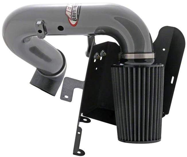 AEM Induction Brute Force Cold Air Intake; Gunmetal Gray (03-06 5.9L RAM 2500)