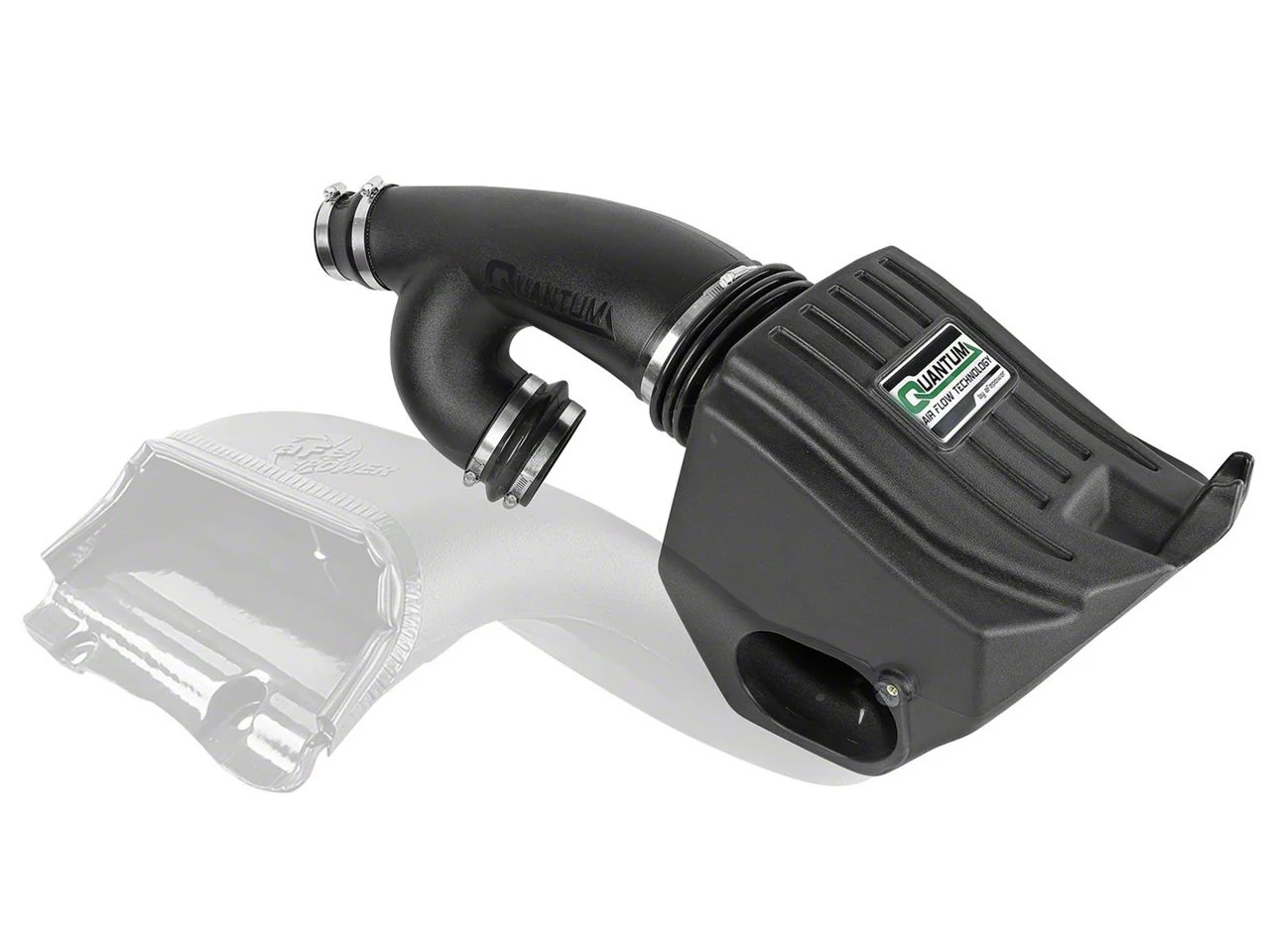 AFE Quantum Cold Air Intake with Pro DRY S Filter; Black (15-26 2.7L EcoBoost F-150)