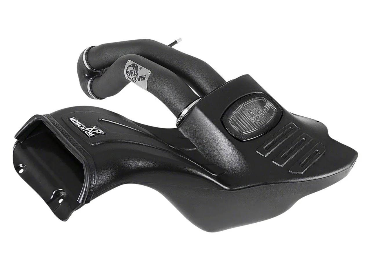 AFE Momentum XP Cold Air Intake with Pro DRY S Filter; Black (15-20 5.0L F-150)