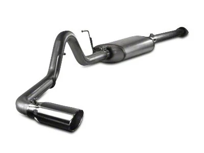 AFE MACH Force-XP 3-Inch Single Exhaust System with Polished Tip; Side Exit (11-14 5.0L F-150)