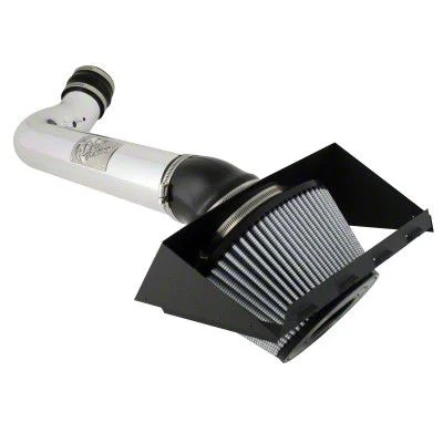 AFE Magnum FORCE Stage-2 Cold Air Intake with Pro DRY S Filter; Black (10-14 6.2L F-150)