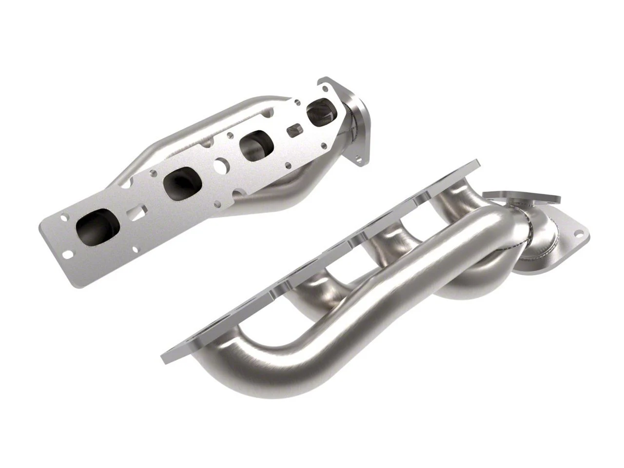 AFE 1-7/8-Inch Twisted Steel Shorty Headers (19-20 6.4L RAM 3500)