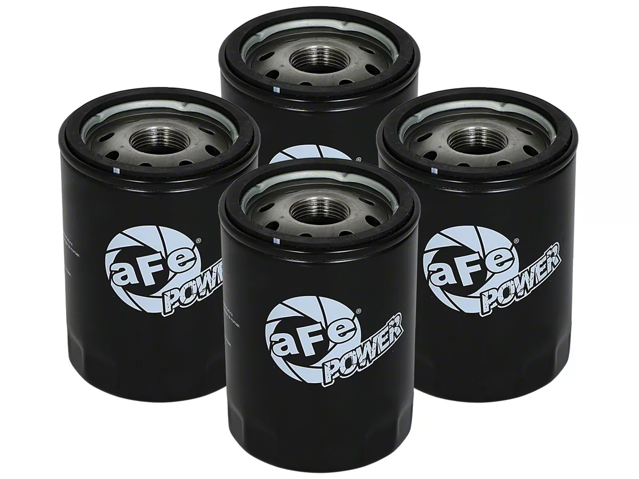 AFE Pro GUARD HD Oil Filter; Set of Four (14-26 4.3L, 5.3L, 6.2L Sierra 1500)