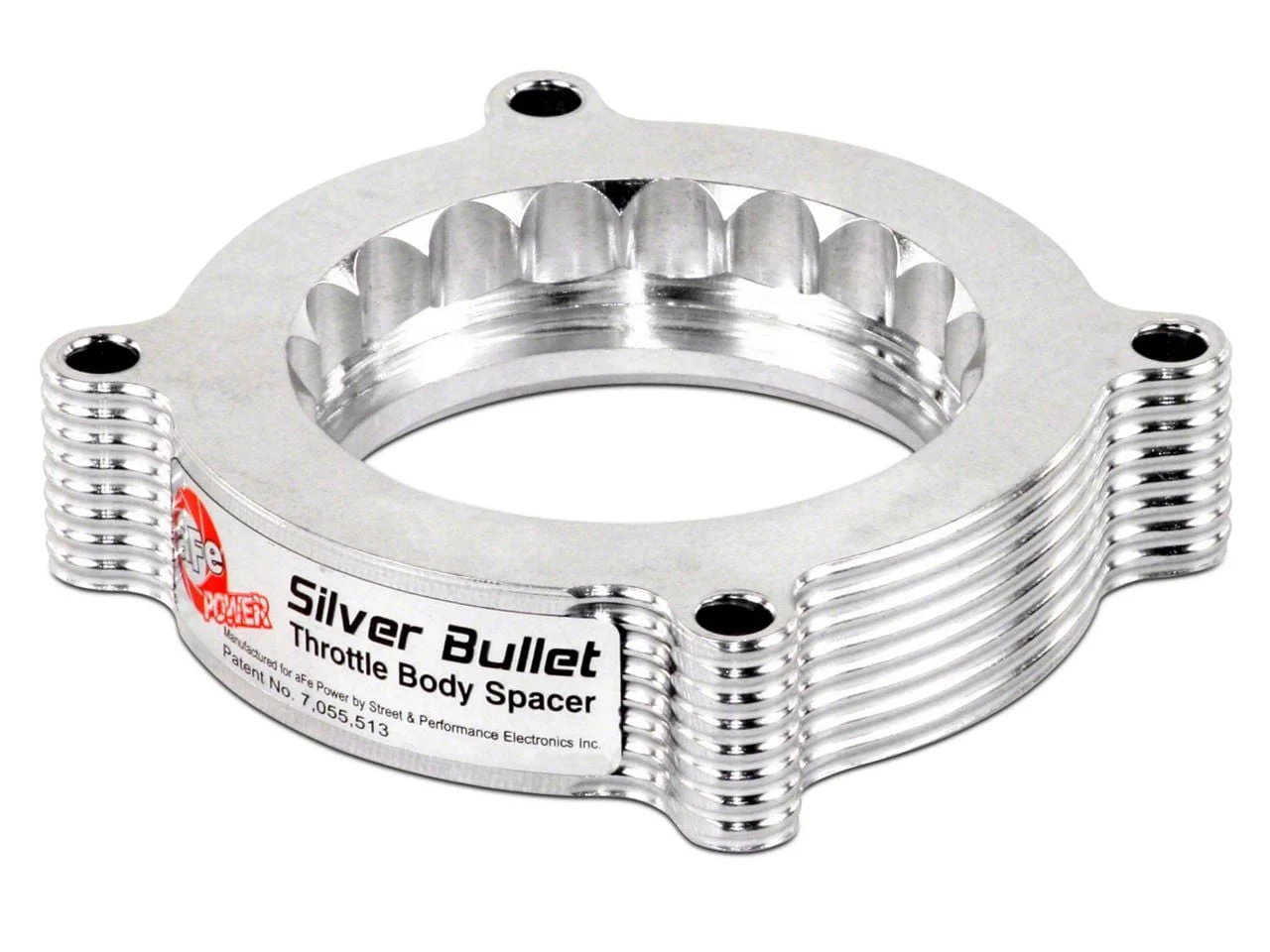 AFE Silver Bullet Throttle Body Spacer (10-14 6.2L F-150)