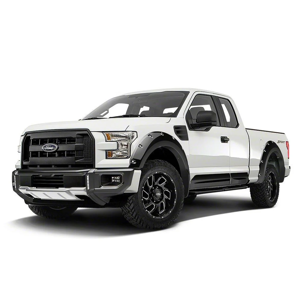 Air Design Dakar Style Off-Road Styling Kit with Fender Vents; Unpainted (15-17 F-150 SuperCab, Excluding Raptor)
