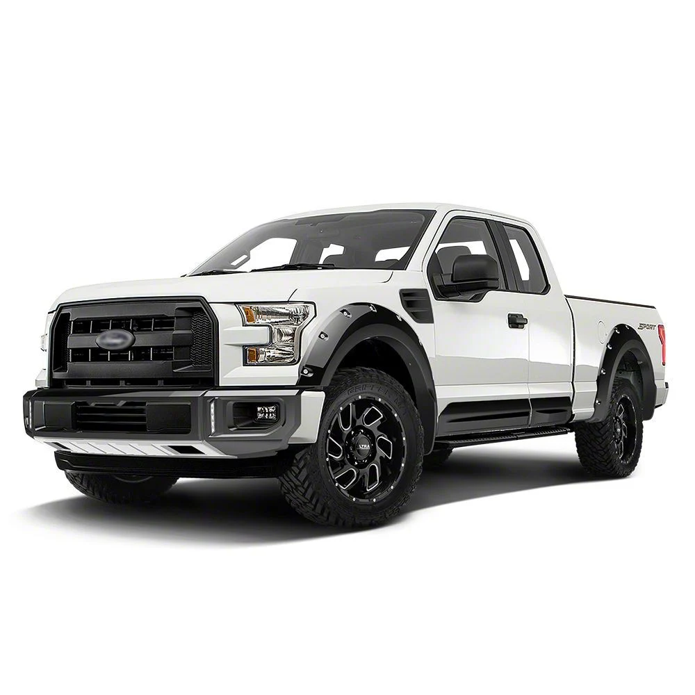 Air Design OE Style Off-Road Styling Kit with Fender Vents; Satin Black (15-17 F-150 SuperCab, Excluding Raptor)