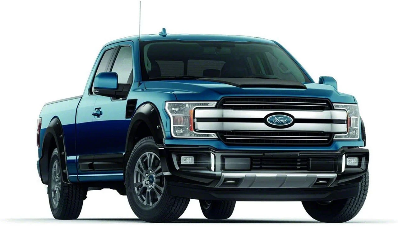 Air Design Off-Road Styling Kit; Satin Black (18-20 F-150 SuperCab, Excluding Raptor)