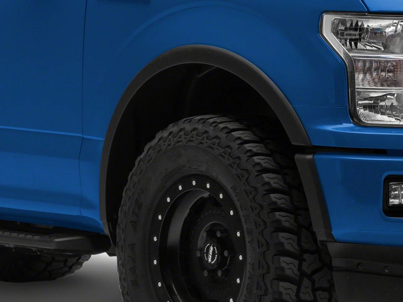Air Design Street Series Wheel Arc Moldings; Satin Black (18-20 F-150, Excluding Raptor)