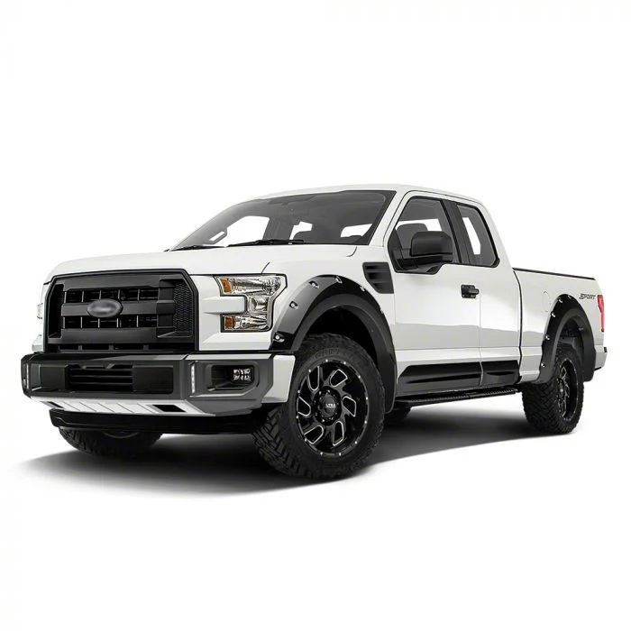Air Design Super Bolt Fender Flares; Unpainted (15-17 F-150, Excluding Raptor)