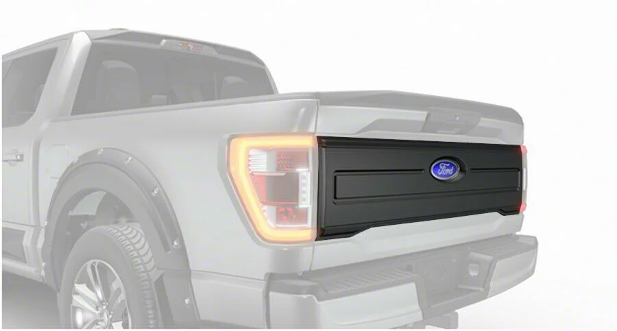 Air Design Tailgate Applique; Unpainted (21-26 F-150 w/o Tailgate Applique)