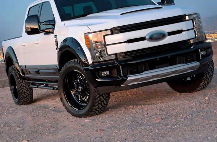 Air Design Off-Road Styling Kit; Satin Black (17-19 F-350 Super Duty SRW SuperCrew)