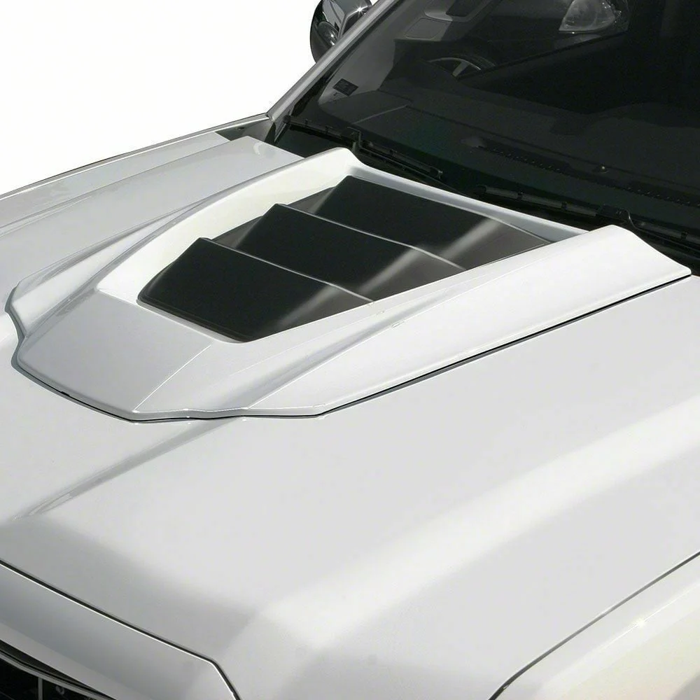 Air Design Hood Scoop; Unpainted (16-18 Sierra 1500)