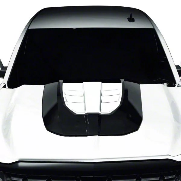 Air Design Hood Scoop; Unpainted (16-18 Silverado 1500)