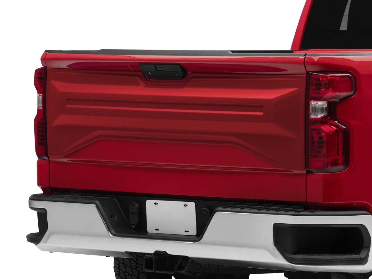Air Design Tailgate Applique; Unpainted (19-26 Silverado 1500)