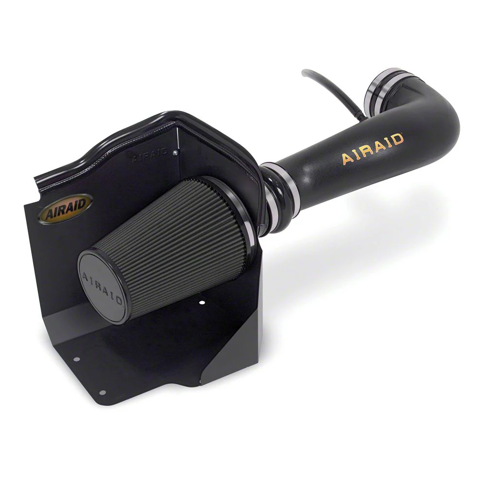 Airaid Cold Air Dam Intake with Black SynthaMax Dry Filter (07-08 6.0L Sierra 1500 w/ Electric Cooling Fan)