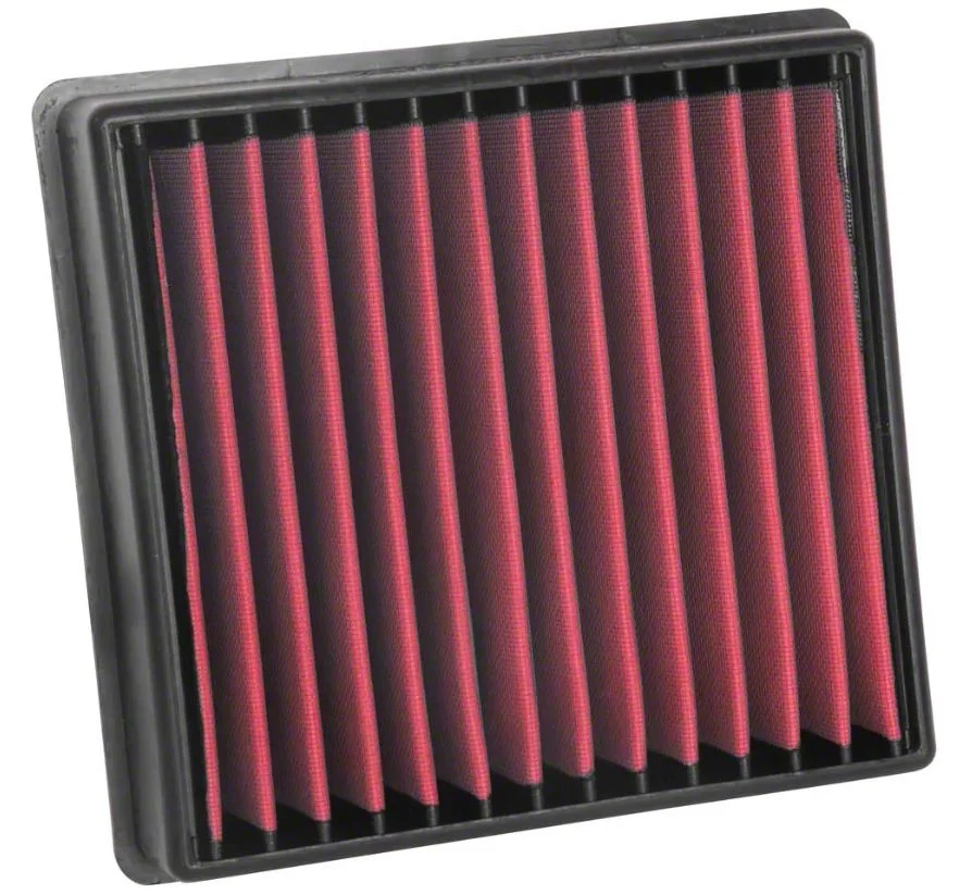 Airaid Direct Fit Replacement Air Filter; Red SynthaMax Dry Filter (11-16 6.2L F-350 Super Duty)