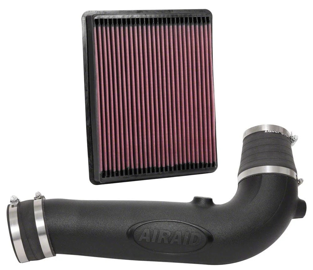 Airaid Junior Intake Tube Kit with Red SynthaFlow Oiled Filter (17-18 4.3L Sierra 1500)