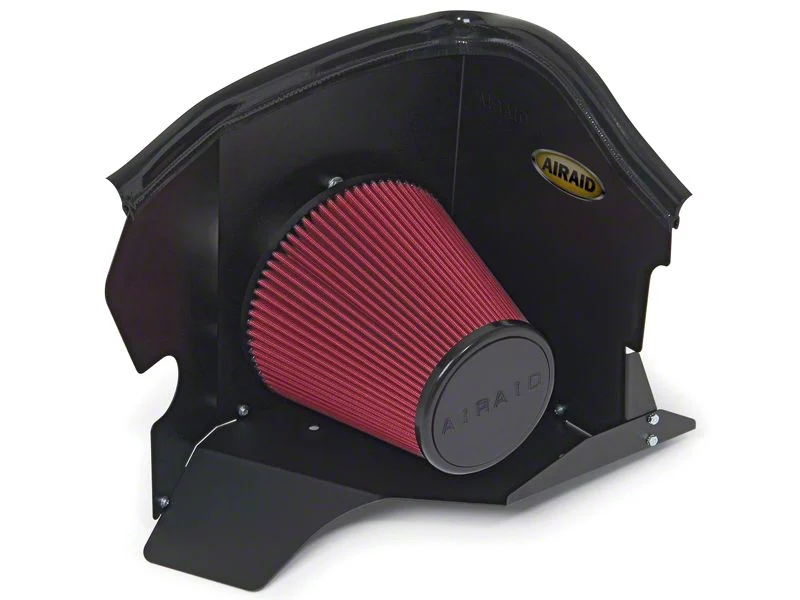 Airaid QuickFit Air Dam with Red SynthaFlow Oiled Filter (04-08 4.6L F-150)