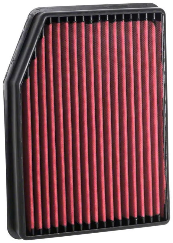 Airaid Direct Fit Replacement Air Filter; Red SynthaMax Dry Filter (20-26 6.6L Gas Silverado 2500 HD)