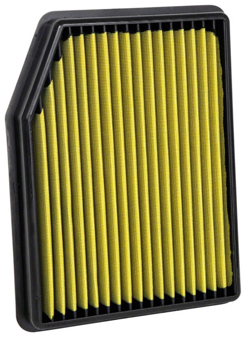Airaid Direct Fit Replacement Air Filter; Yellow SynthaMax Dry Filter (20-26 6.6L Gas Silverado 2500 HD)