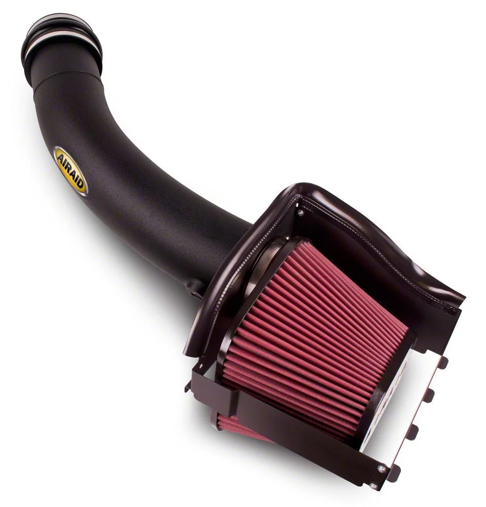 Airaid Cold Air Dam Intake with Red SynthaMax Dry Filter (11-13 6.2L F-250 Super Duty)